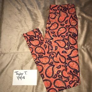 Lularoe OS leggings EUC